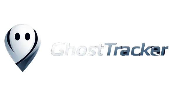 GhostTracker logo on a black background